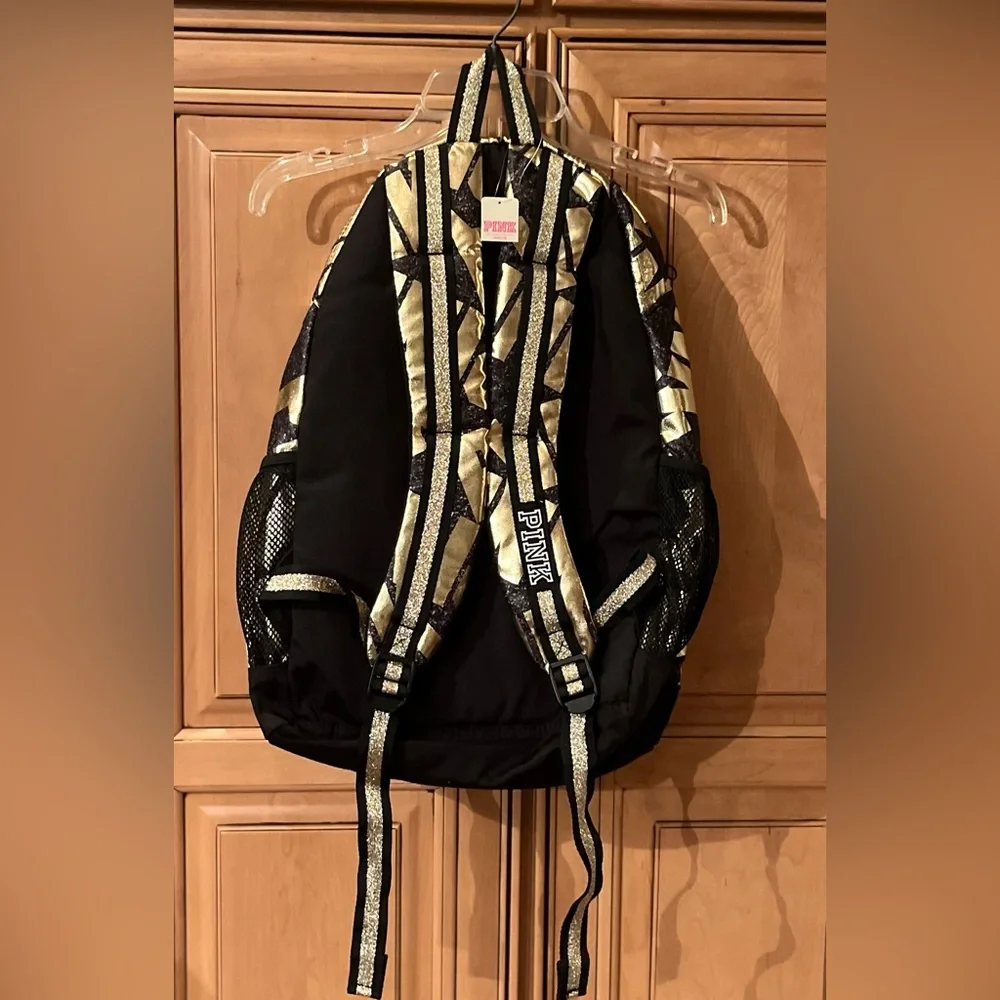 NWT PINK VS Bling Collegiate Campus Backpack
